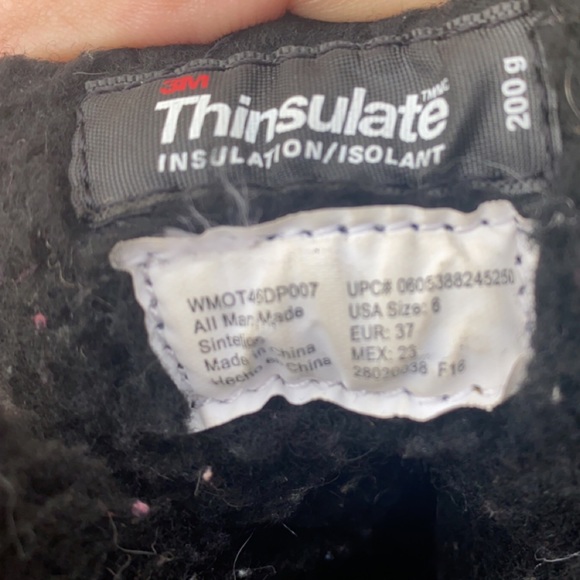 Buy 2 get 2 FREE‼️Ozark Trail Plaid Boots 3M Thinsulate 200G Women's Sz 6 - Picture 4 of 5